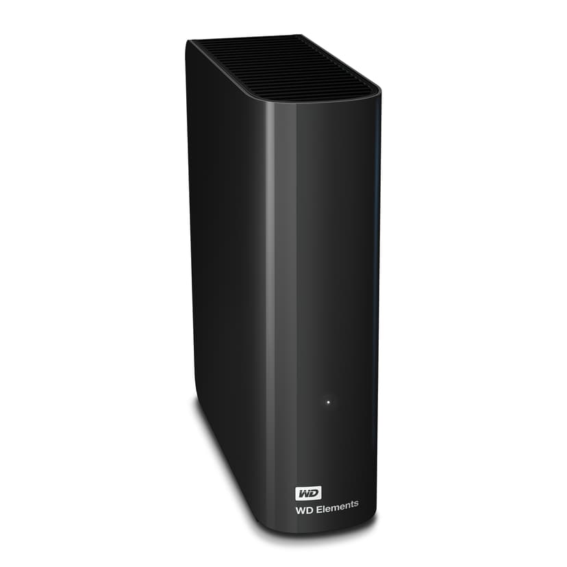 WD Elements Desktop 4TB Svart