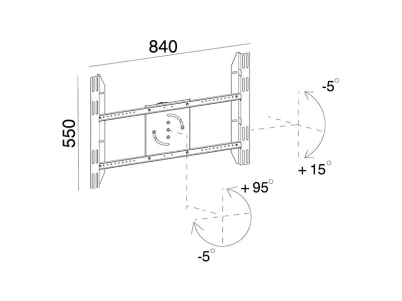 Multibrackets M Public Display Stand Single Screen Mount