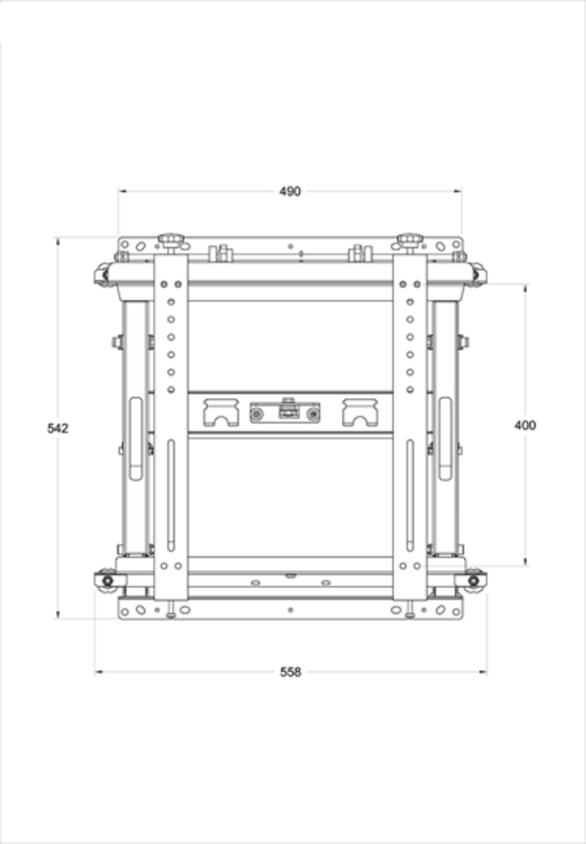 Multibrackets M Public Video Wall Mount Push HD