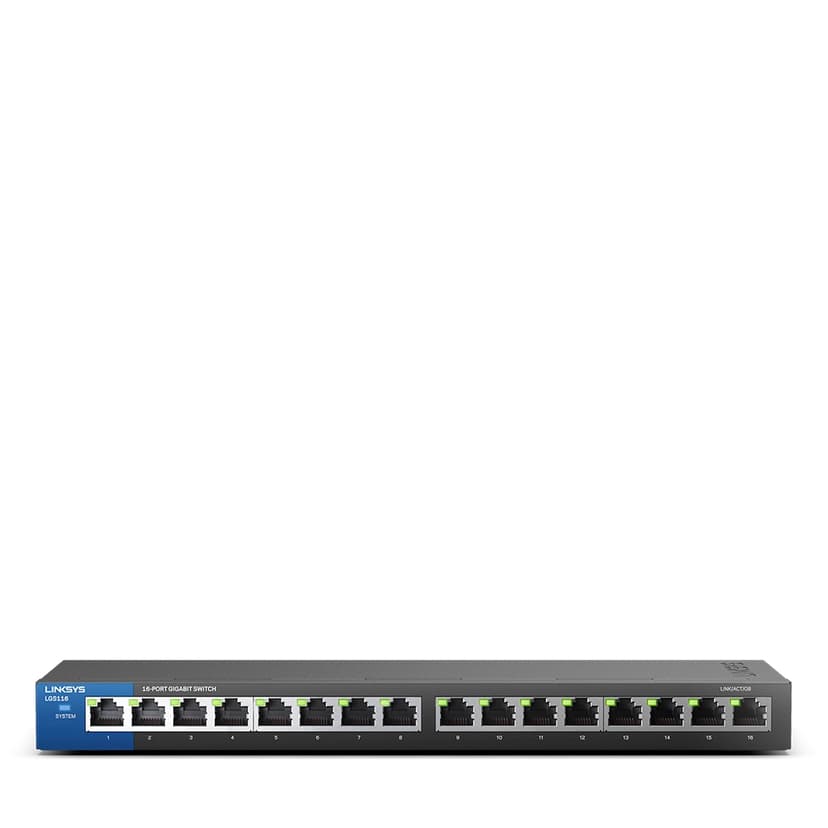 Linksys LGS116 16-Port Business Desktop Gigabit Switch