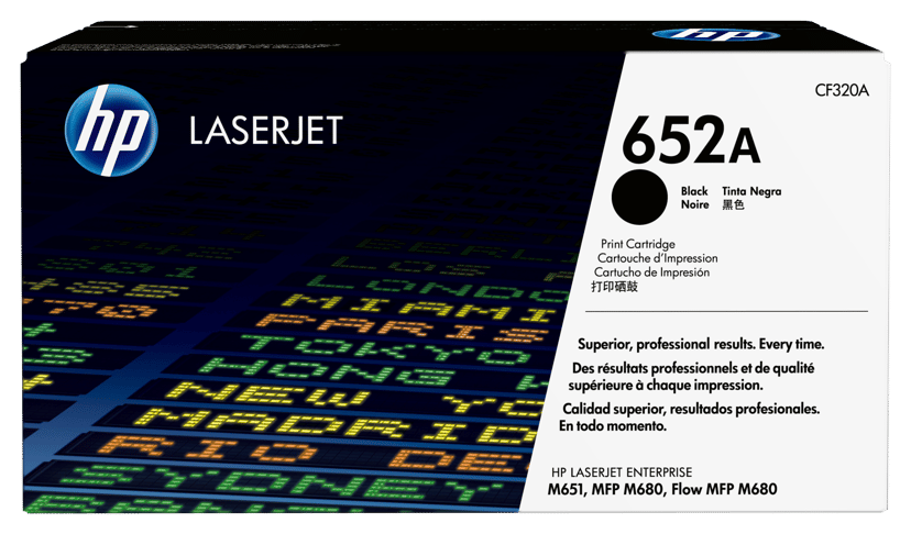 HP Toner Svart 652A 11.5K - CF320A