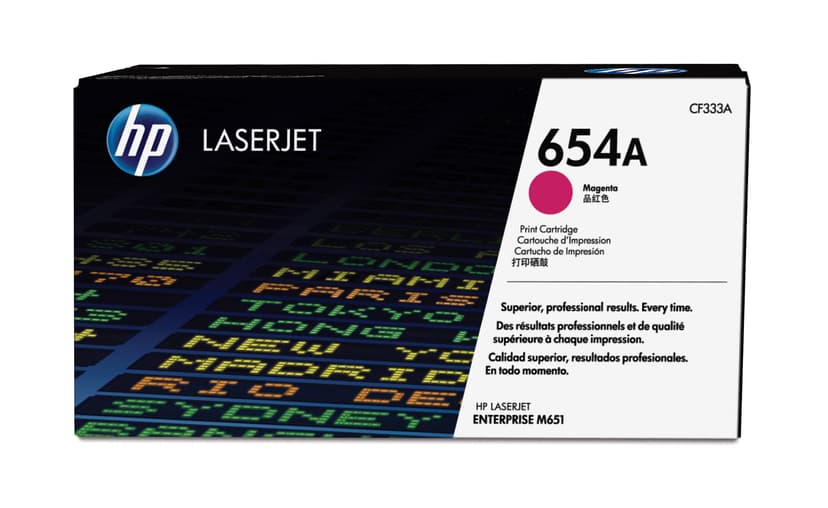 HP Toner Magenta 654A 15K - CF333A