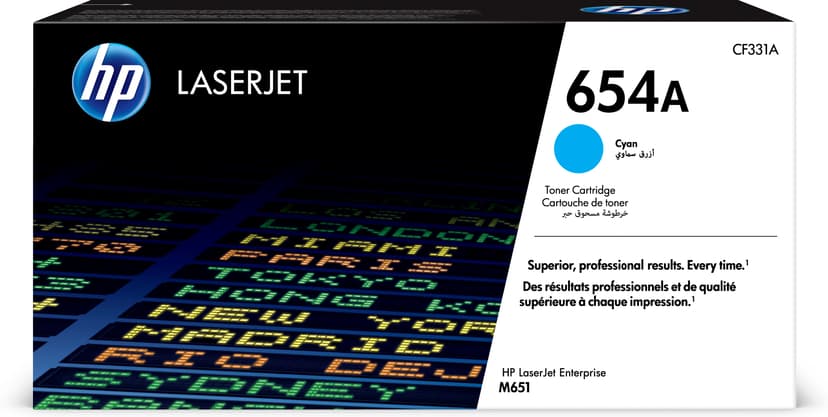 HP Toner Cyaan 654A 15K - CF331A