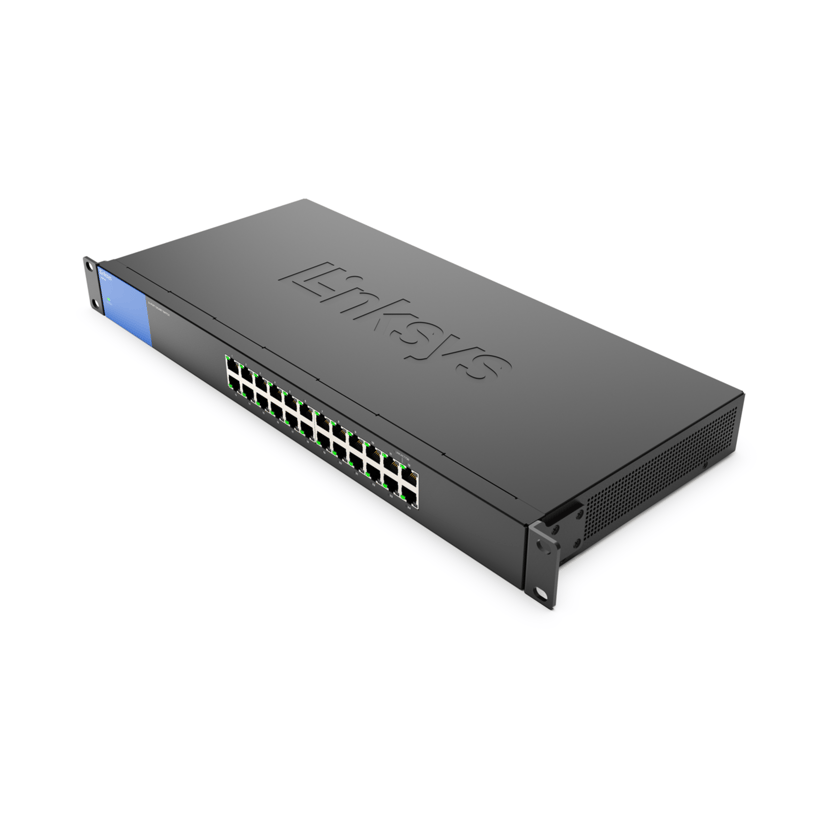 Linksys LGS124 24-Portars företagsanpassad gigabitswitch