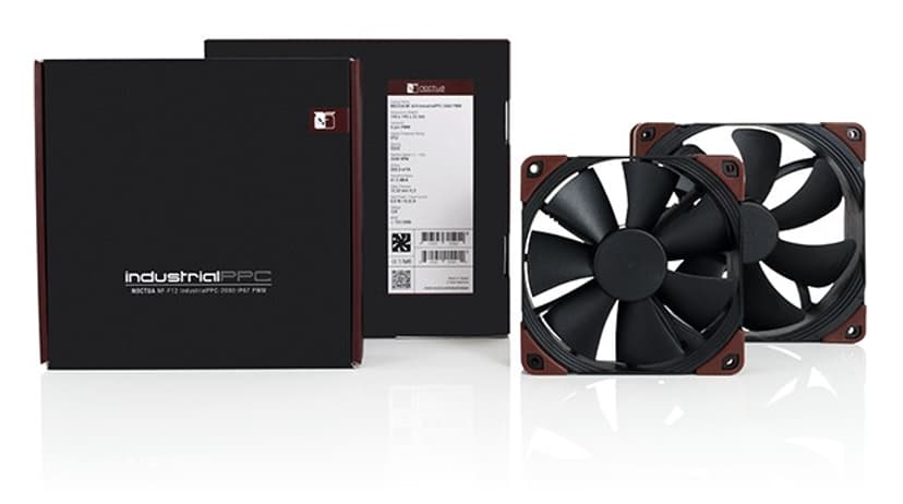 Noctua NF-F12 INDUSTRIALPPC-2000 120MM Tuuletin Musta, Ruskea