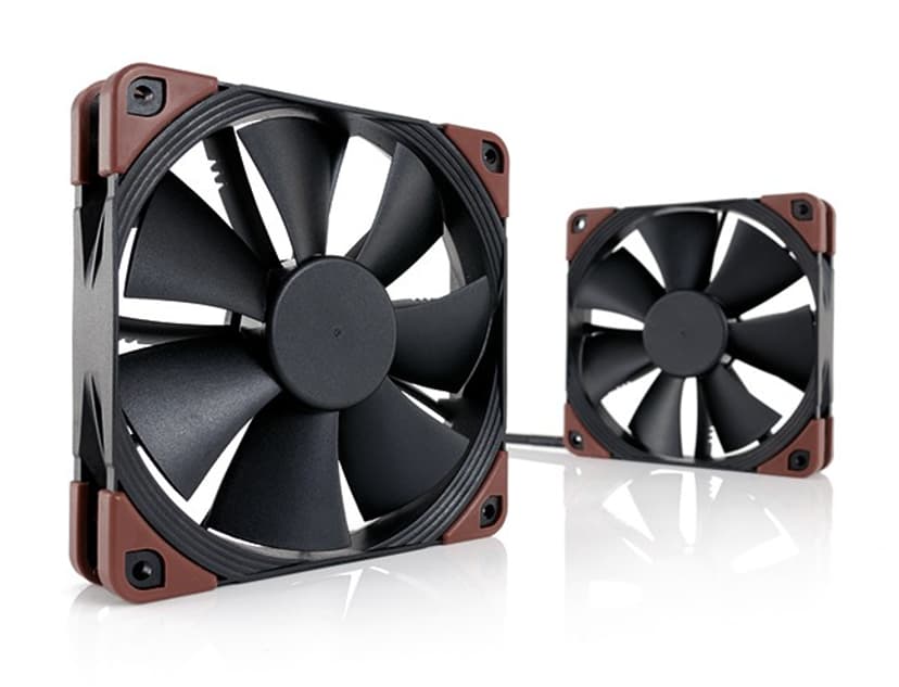 Noctua NF-F12 INDUSTRIALPPC-2000 120MM Ventilator Brun, Sort