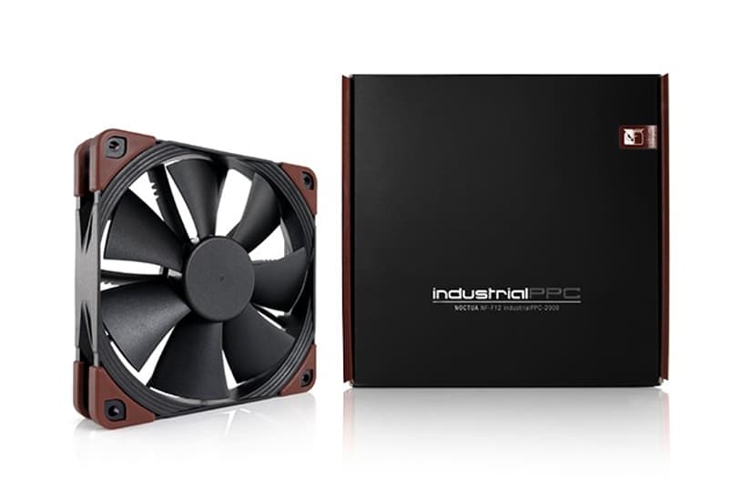 Noctua NF-F12 INDUSTRIALPPC-2000 120MM Tuuletin Musta, Ruskea