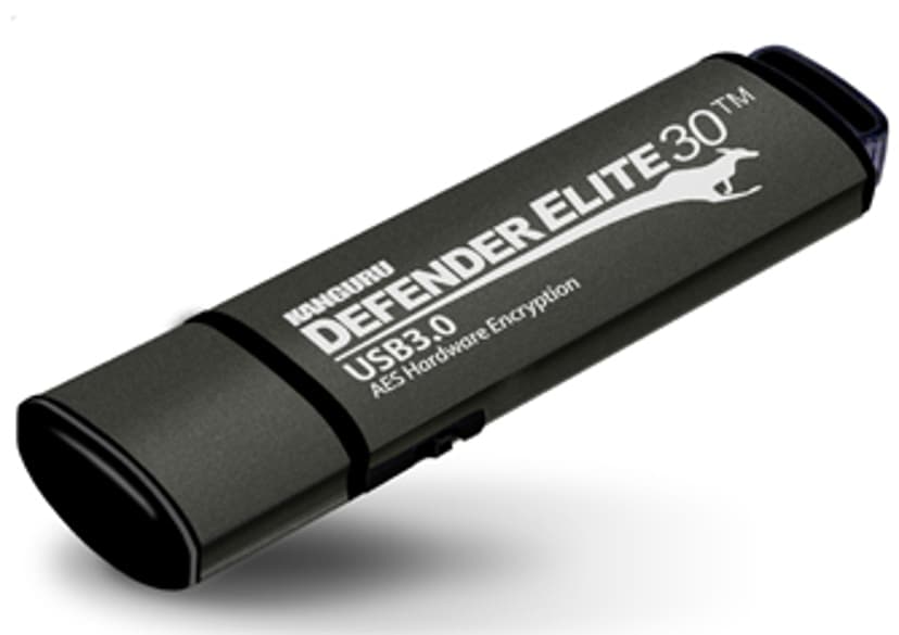 Kanguru Defender Elite30 64GB USB-A Sort
