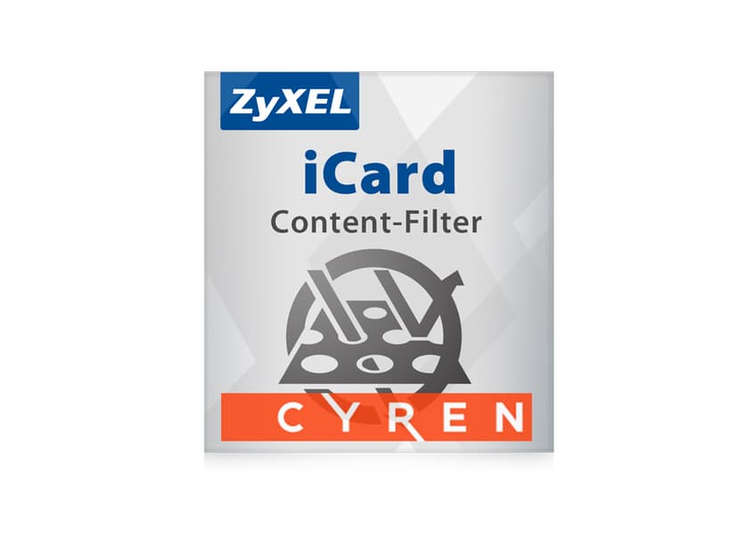 Zyxel E-Icard Cyren Content Filtering Lic - USG210 1YR