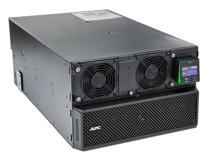 APC Smart-UPS On-Line SRT8KRMXLI - 8000VA, 6x C13, 4x C19, hardwire 1 fase uitgang, rackmountable, Embedded NMC
