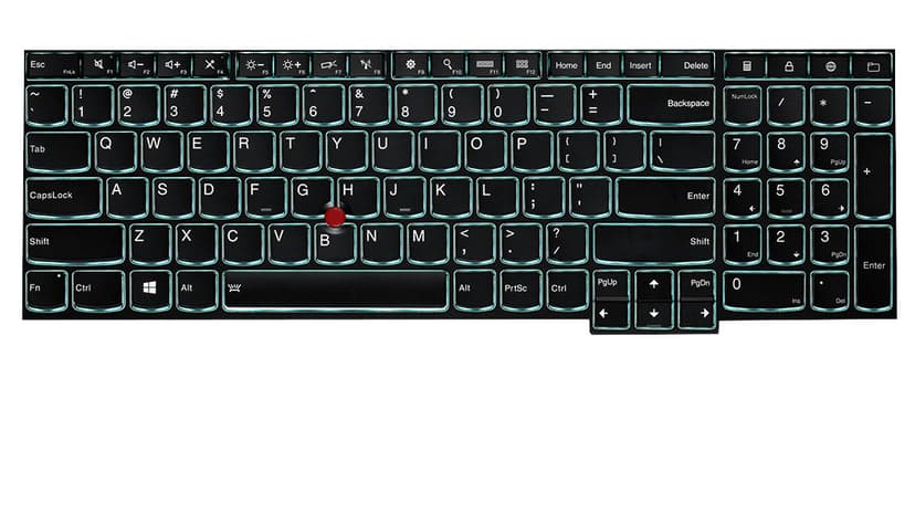 Lenovo 04Y2413 reservdelar bärbara datorer Tangentbord