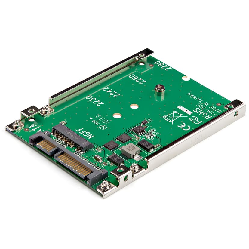 Startech M.2 SATA SSD till 2.5" SATA-adapter