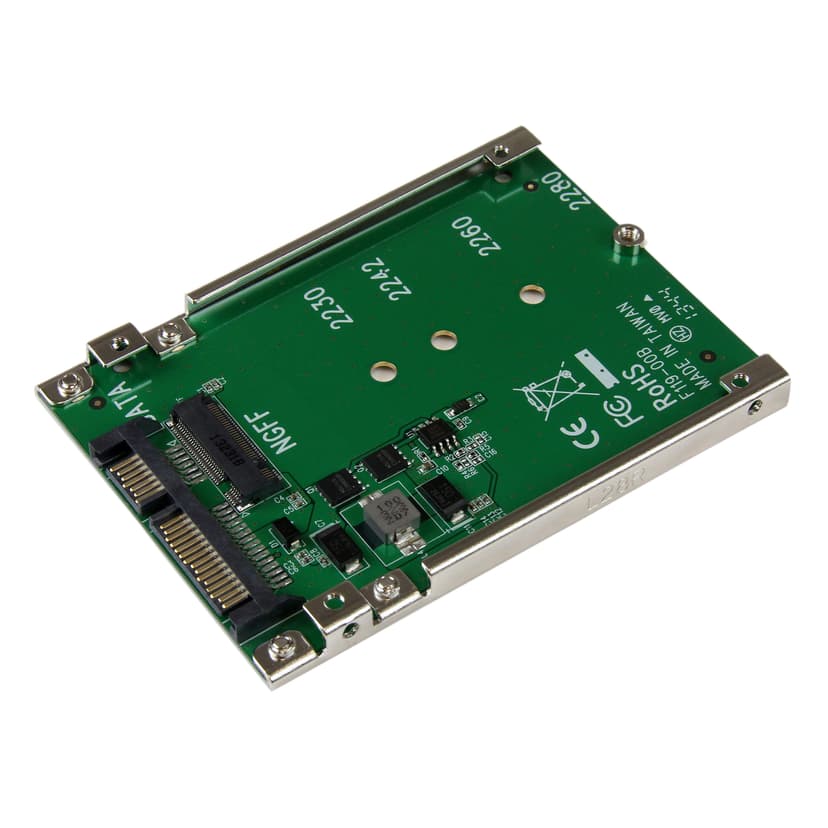 Startech M.2 SATA SSD till 2.5" SATA-adapter