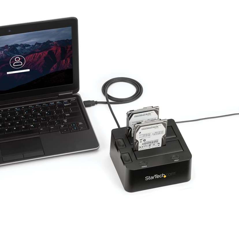 Startech USB 3.0 Dual SSD/HDD Dock w/ UASP for 2.5/3.5in