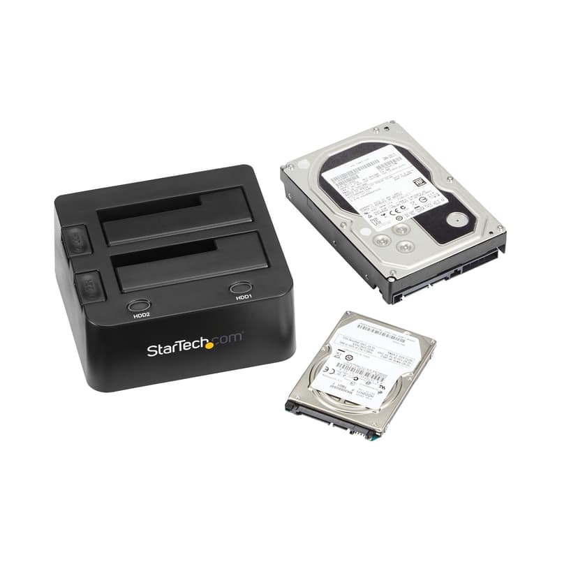 Startech USB 3.0 Dual SSD/HDD Dock w/ UASP for 2.5/3.5in
