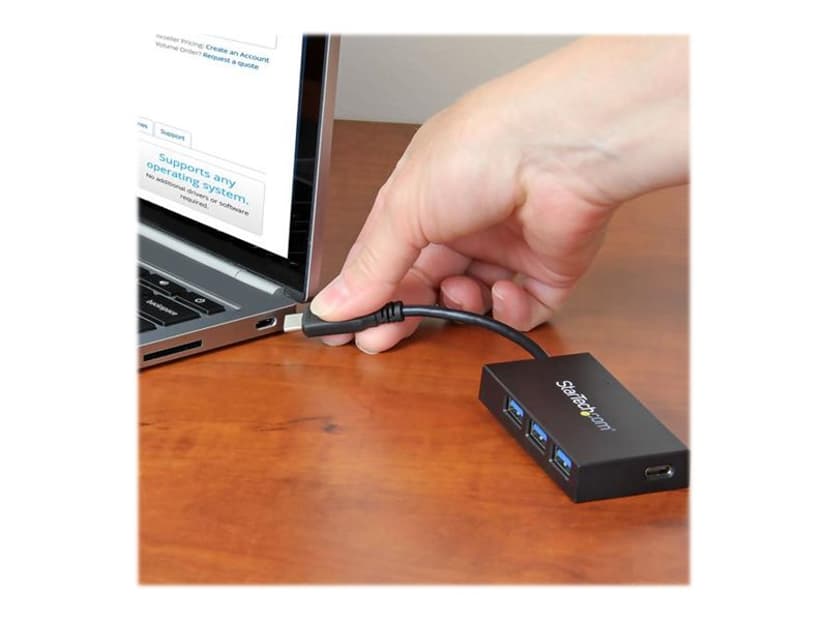 Startech USB-Hub 4-Ports USB 3.2 Gen 1 (3.1 Gen 1) Type-C USB 3.2 Gen 1 (3.1 Gen 1) Type-A