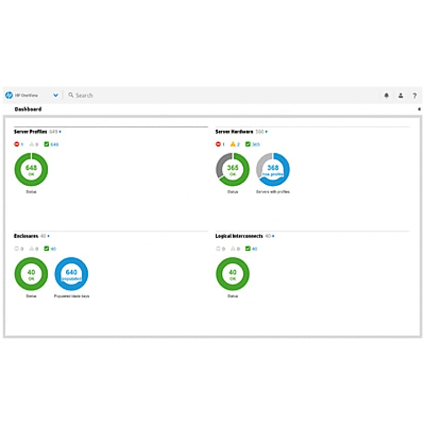 HPE OneView without iLO Advanced Tracking License