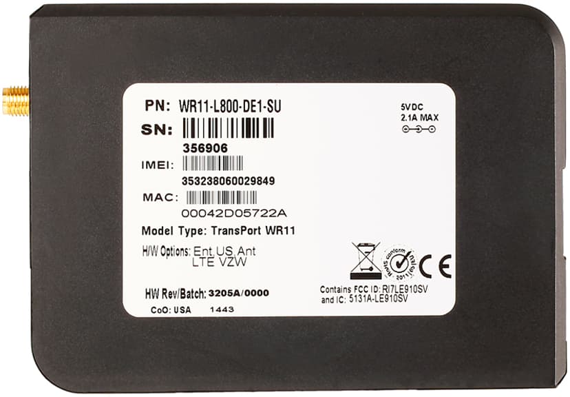 Digi Wr11-U900-DE1-Sw GSM Hspa 0-40 Dual Sim