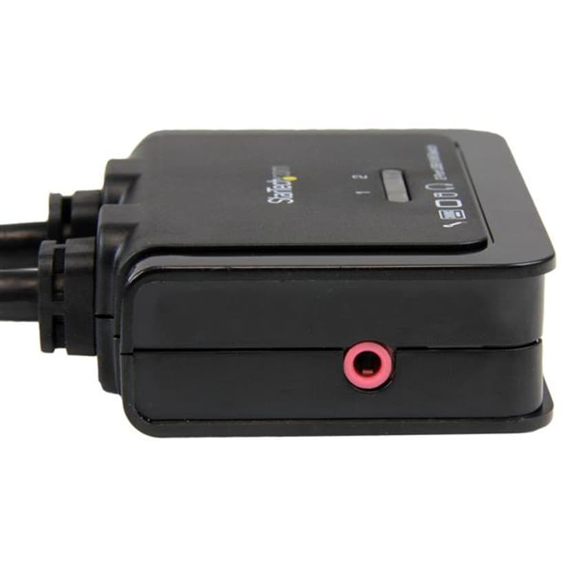 Startech 2 Port USB HDMI Cable KVM Switch w/ Audio and Remote Switch