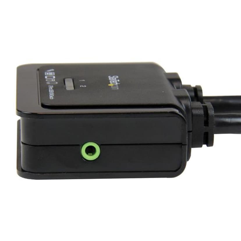 Startech 2 Port USB HDMI Cable KVM Switch w/ Audio and Remote Switch