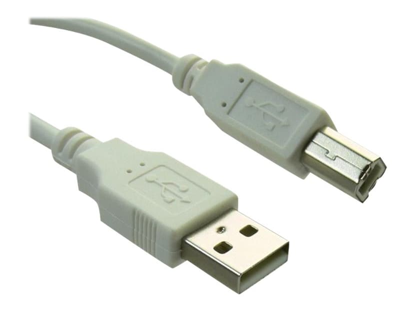 Sandberg USB-kabel 1.8m USB-A USB-B Hvid