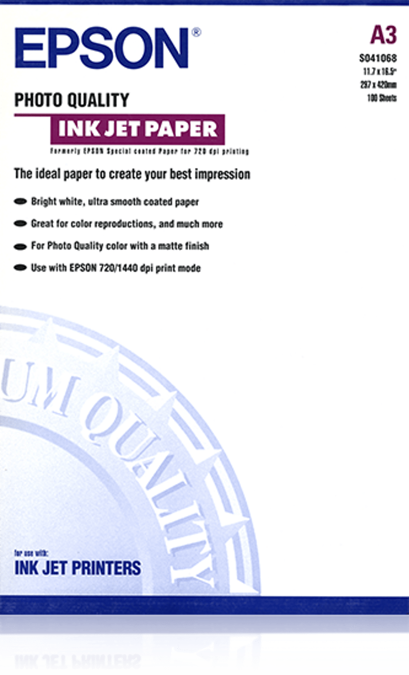 Epson Photo Quality Ink Jet Paper