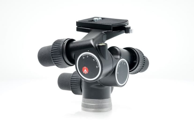 Manfrotto 405 stativhuvuden Svart Gjuten aluminium 1/4, 3/8"