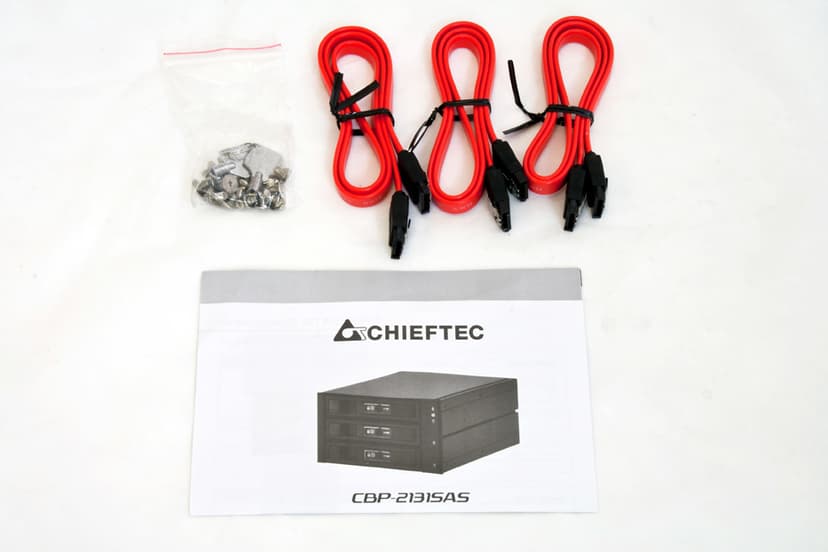 Chieftec CBP-2131SAS drevplass Bærepanel Sort