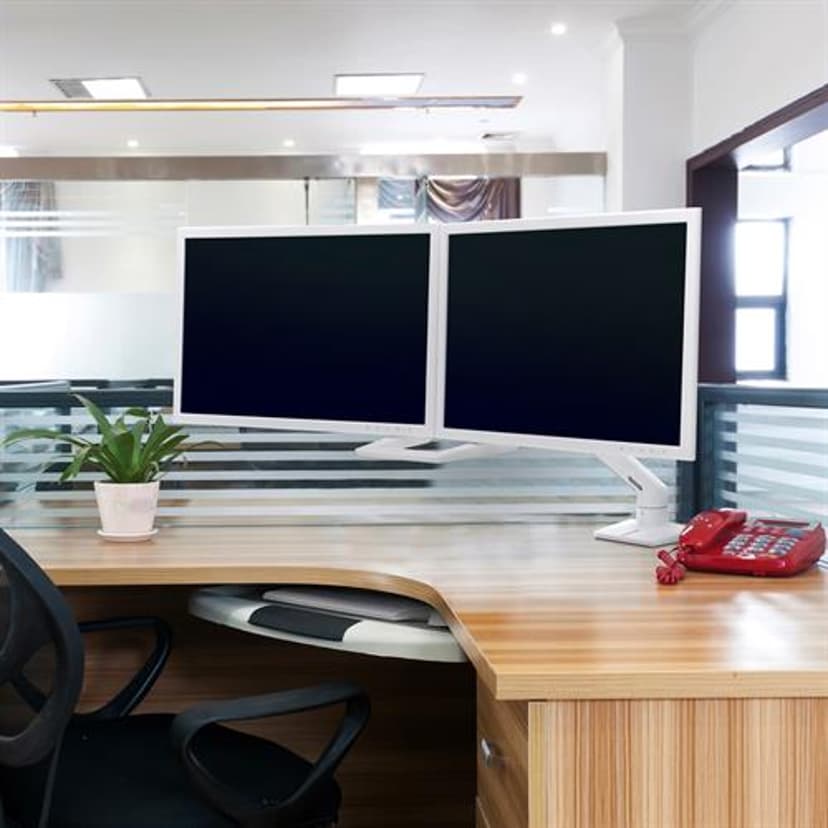 Ergotron HX Desk Dual Monitor Arm