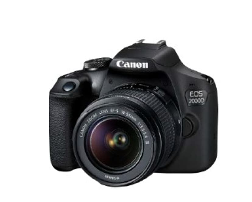 Canon EOS 2000D + 18-55 f/3.5-5.6 IS II
