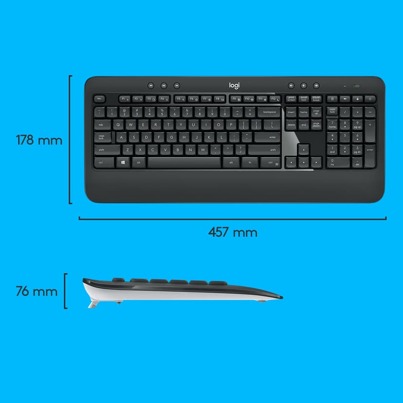 Logitech MK540 Advanced Draadloos US International