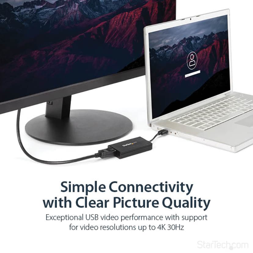 Startech USB 3.0 to 4K DisplayPort External Multi Monitor Video Graphics Adapter ulkoinen videoadapteri