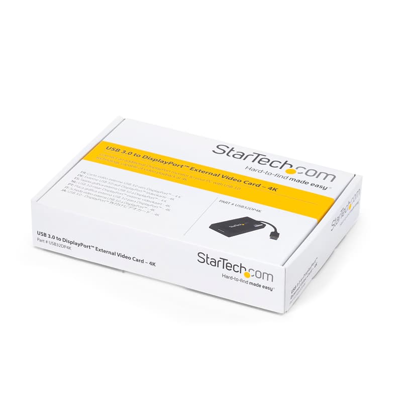 Startech USB 3.0 to 4K DisplayPort External Multi Monitor Video Graphics Adapter ulkoinen videoadapteri
