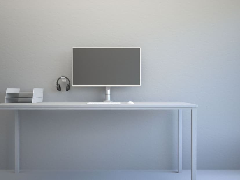 Multibrackets m Headset Holder Desk Hvit Hvit