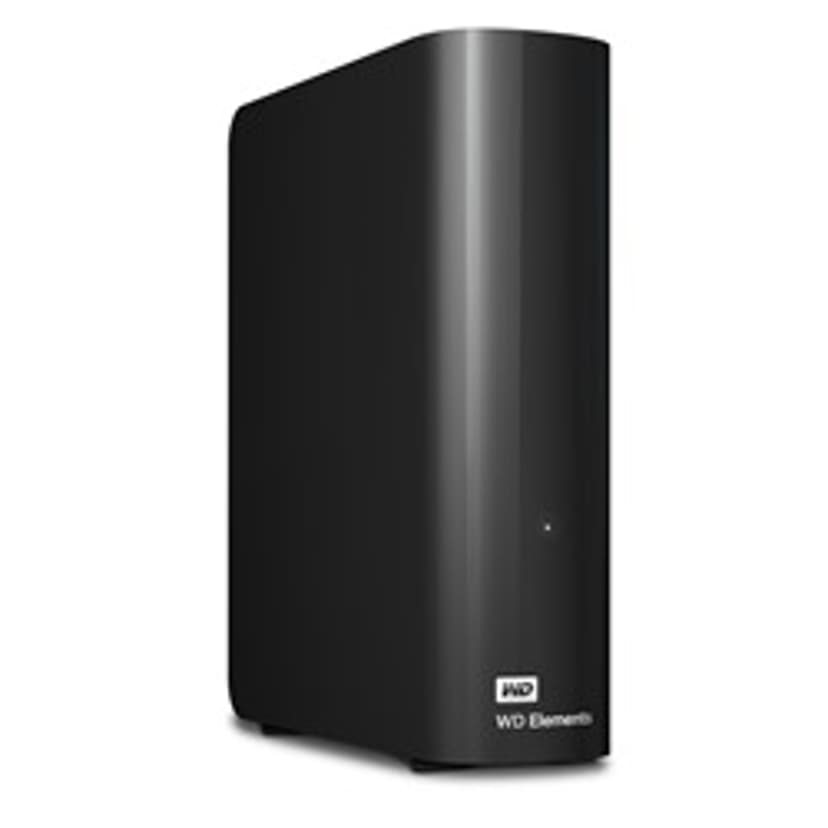 WD Elements Desktop 8TB Musta