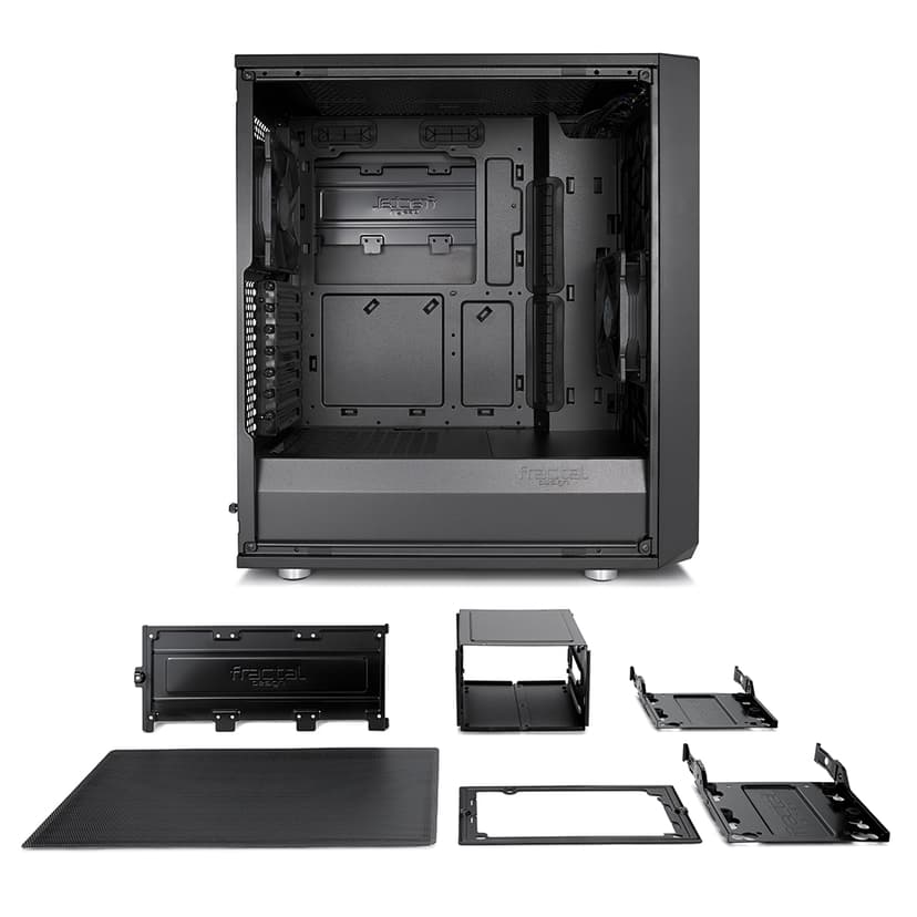 Fractal Design Meshify C Solid Midi Tower Zwart