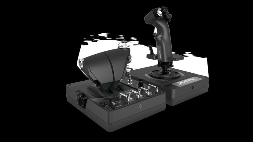 ロジクール X56 HOTAS Logitech G X56 HOTAS RGB Throttle and Stick Simulation Controller