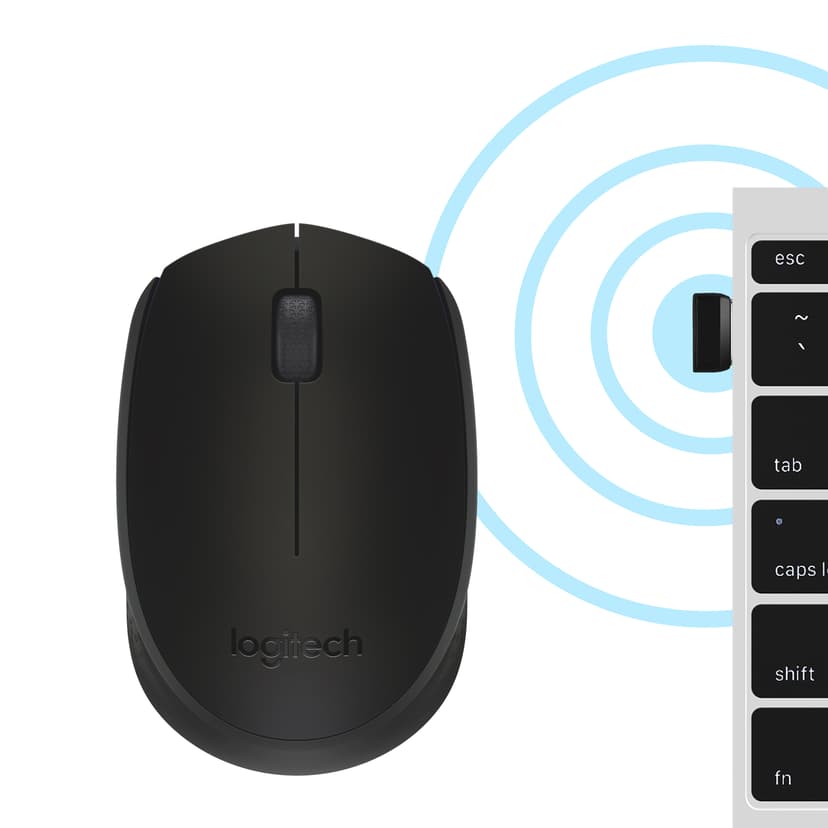 Logitech B170 RF trådløst Mus