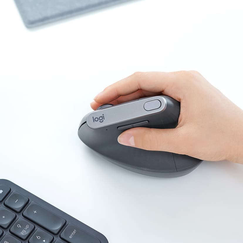 Logitech MX Vertical Trådlös RF + Bluetooth