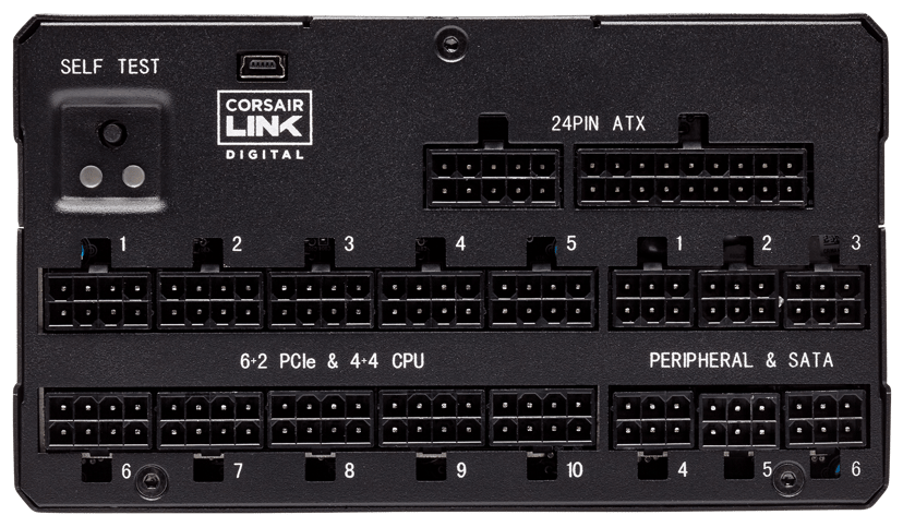 Corsair AX1600i 1600W ATX 80 PLUS Titanium Strømforsyning