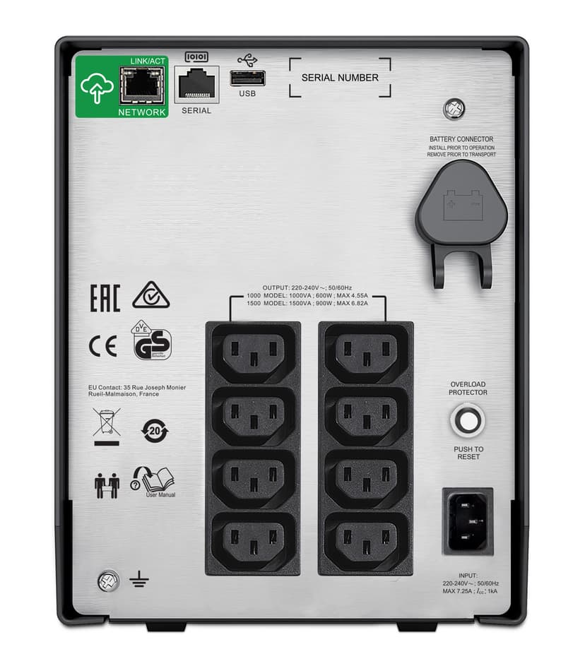 APC Smart-ups C 1500va Lcd 230v With Smartconnect