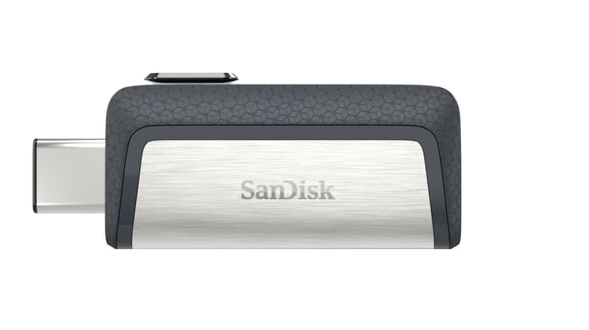 SanDisk Ultra Dual 32GB USB-A / USB-C Svart, Sølv