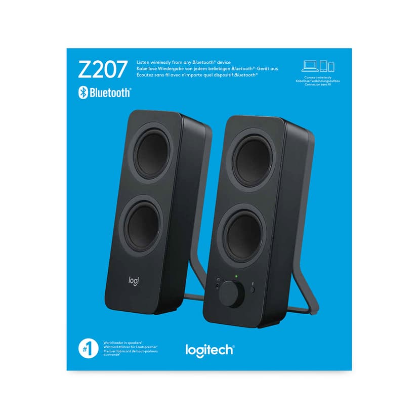 Logitech Z207 Bluetooth Sort