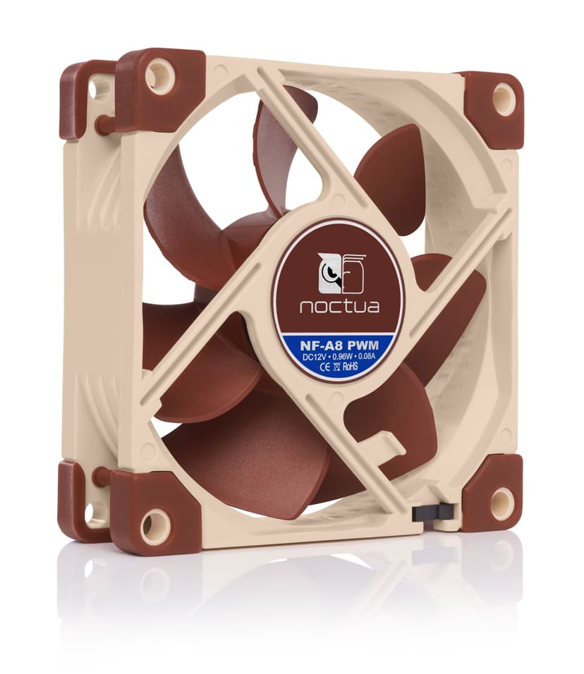 Noctua NF-A8 PWM 80MM Fläkt Beige, Brun