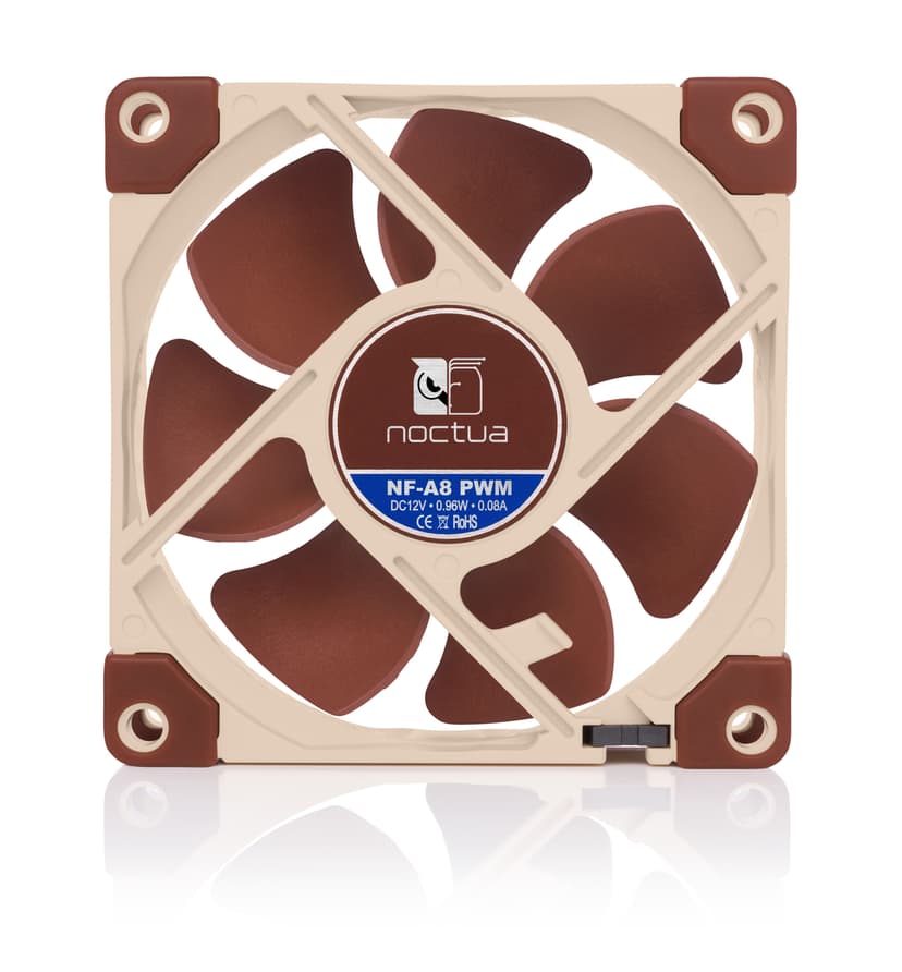 Noctua NF-A8 PWM 80MM Fläkt Beige, Brun
