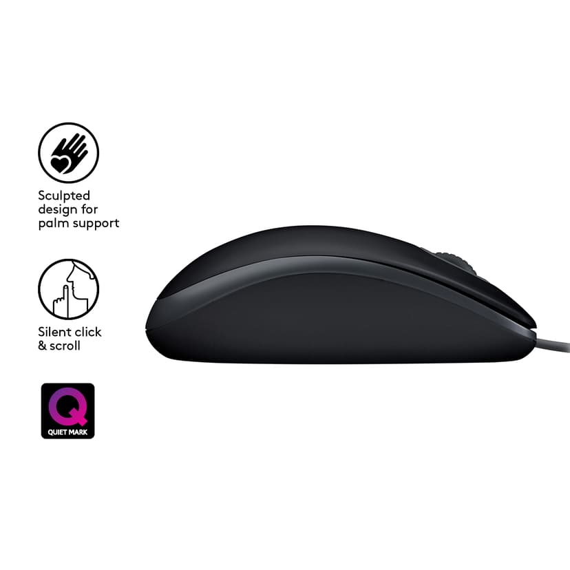 Logitech B110 Silent USB-A Mus