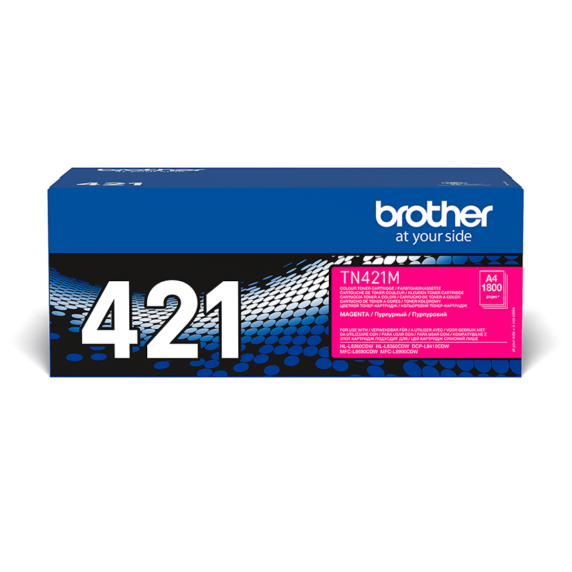 Brother Toner Magenta TN-421M 1.8K - DCP-L8410/HL-L8260