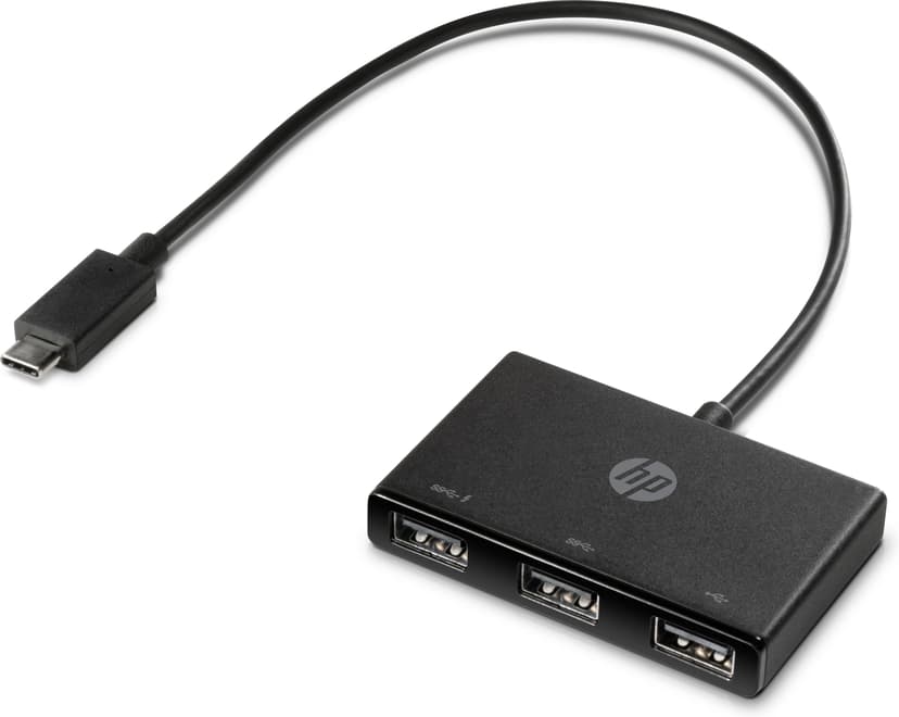 HP USB-C til USB-A USB 3.2 Gen 1 (3.1 Gen 1) Type-C USB 3.2 Gen 1 (3.1 Gen 1) Type-C USB 3.2 Gen 1 (3.1 Gen 1) Type-A