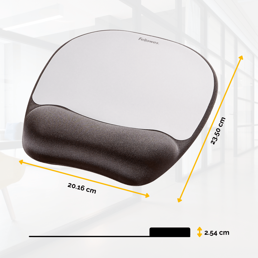 Fellowes Memory Foam Musmatta/Handledstöd