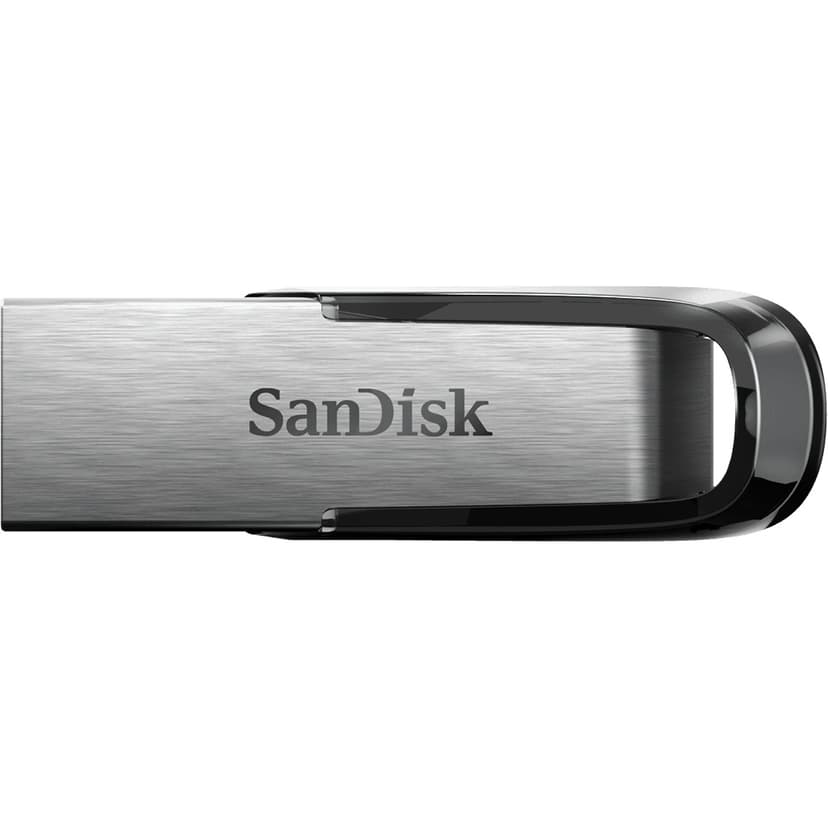 SanDisk Ultra Flair 128GB USB-A Svart, Silver